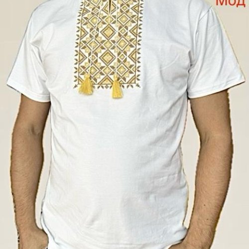 Вышиванка Надийка (M-2XL) N71-905 white (лето) Надийка N71-905 white