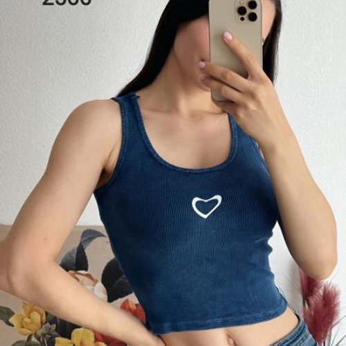 Топ FSN (42-46) 2566 navy (лето) FSN 2566 navy