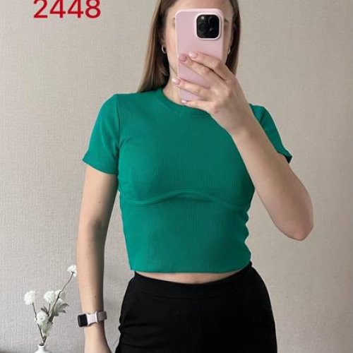 Топ FSN (42-46) 2448 green (лето) FSN 2448 green