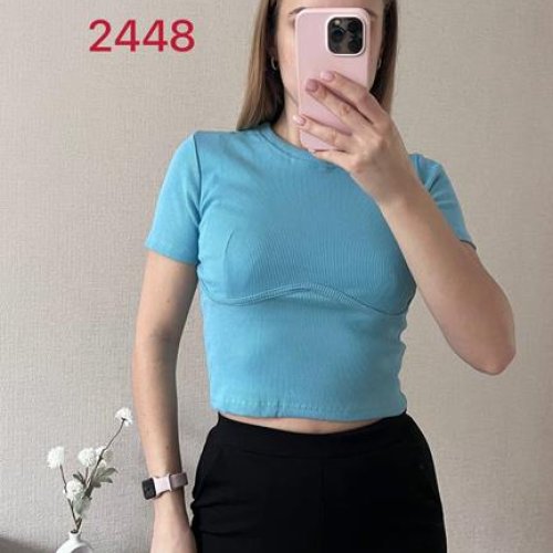 Топ FSN (42-46) 2448 l.blue (лето) FSN 2448 l.blue