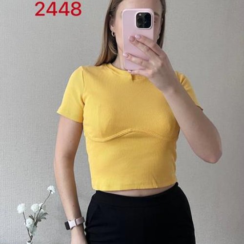 Топ FSN (42-46) 2448 yellow (лето) FSN 2448 yellow