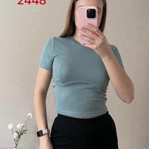 Топ FSN (42-46) 2448-1 l.blue (лето) FSN 2448-1 l.blue