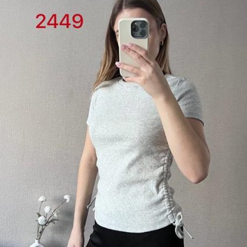 Футболка FSN (42-46) 2449 l.grey (лето) FSN 2449 l.grey