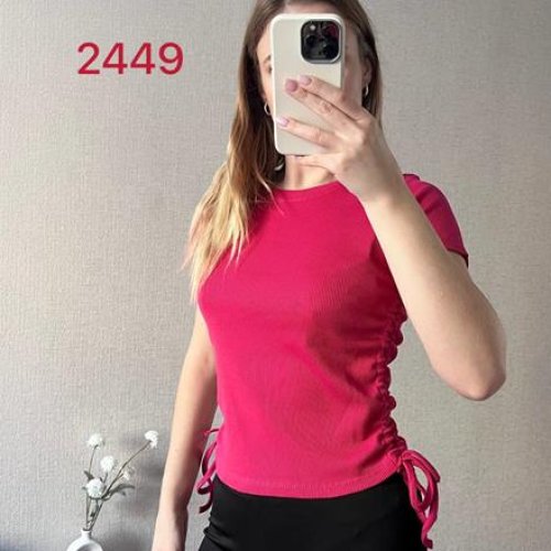 Футболка FSN (42-46) 2449-1 crimson (лето) FSN 2449-1 crimson