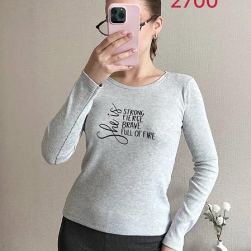 Свитер FSN (42-46) 2700 l.grey (деми) FSN 2700 l.grey