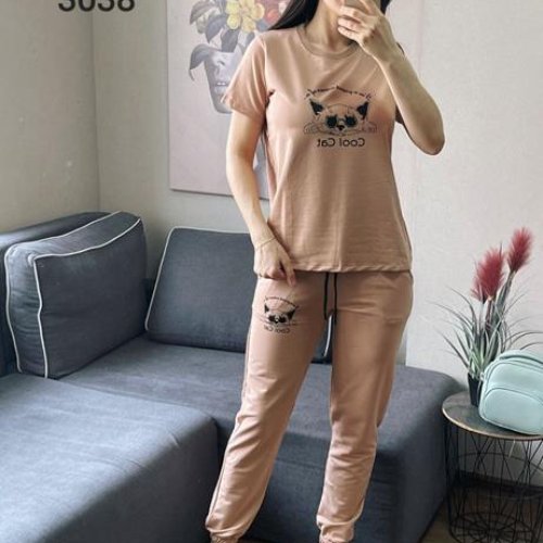 Костюм FSN (42-48) 3038 beige (лето) FSN 3038 beige