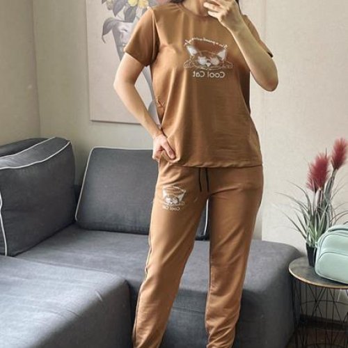 Костюм FSN (42-48) 3038 brown (лето) FSN 3038 brown