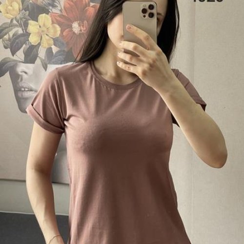 Футболка FSN (42-46) 4020 brown (лето) FSN 4020 brown