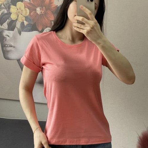 Футболка FSN (42-46) 4020 pink (лето) FSN 4020 pink