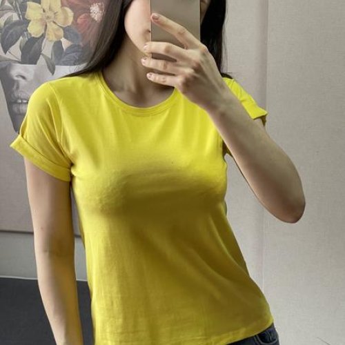 Футболка FSN (42-46) 4020 yellow (лето) FSN 4020 yellow