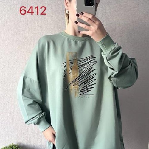 Свитер FSN (52-58) 6412 mint (деми) FSN 6412 mint