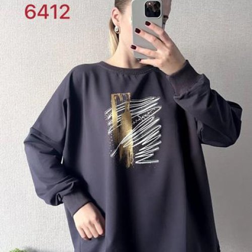 Свитер FSN (52-58) 6412 navy (деми) FSN 6412 navy