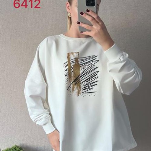 Свитер FSN (52-58) 6412 white (деми) FSN 6412 white