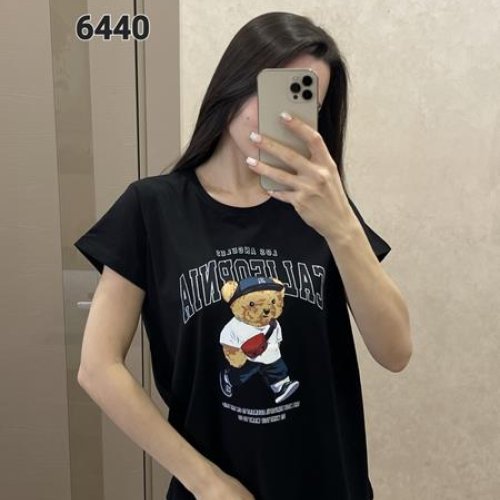 Футболка FSN (46-52) 6440 black (лето) FSN 6440 black