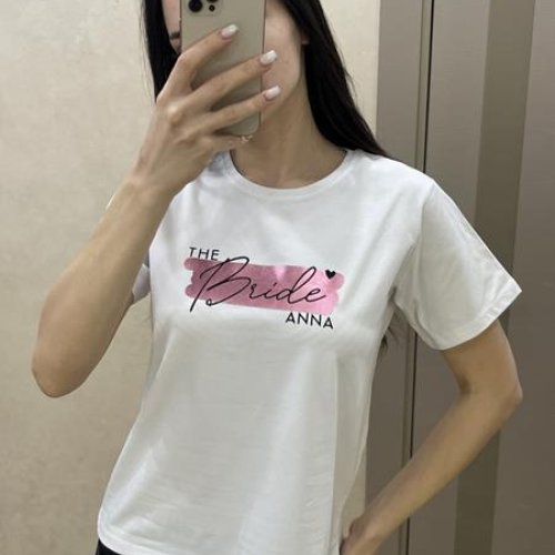 Футболка FSN (42-48) 6447 white (лето) FSN 6447 white