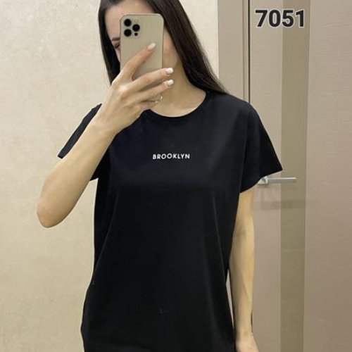 Футболка FSN (46-52) 7051 black (лето) FSN 7051 black