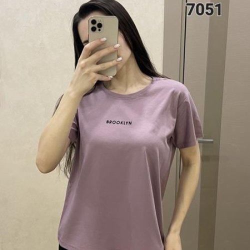 Футболка FSN (46-52) 7051 lilac (лето) FSN 7051 lilac