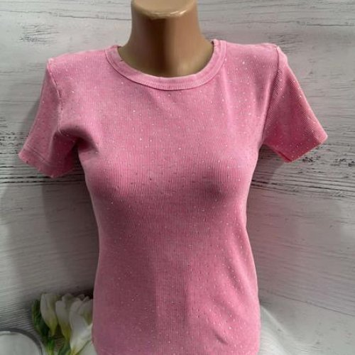 Футболка New Season (S-L) 8491 pink (лето) New Season 8491 pink