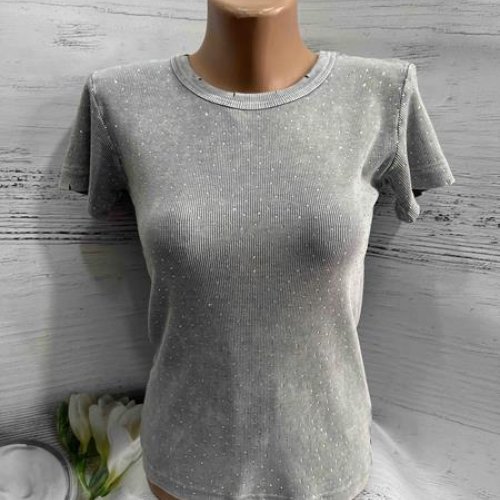 Футболка New Season (S-L) 8492 grey (лето) New Season 8492 grey