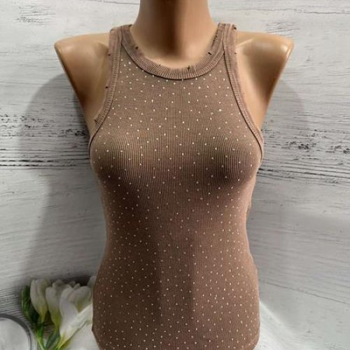 Майка New Season (S-L) 8494 brown (лето) New Season 8494 brown