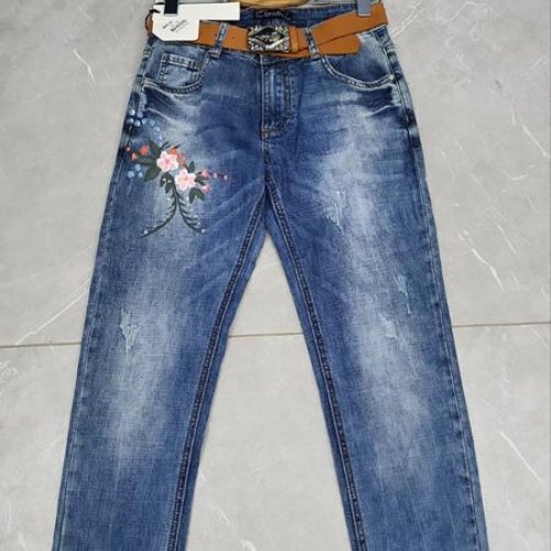 Джинсы DKNSEL (25-30) 6053 blue (деми) DKNSEL 6053 blue