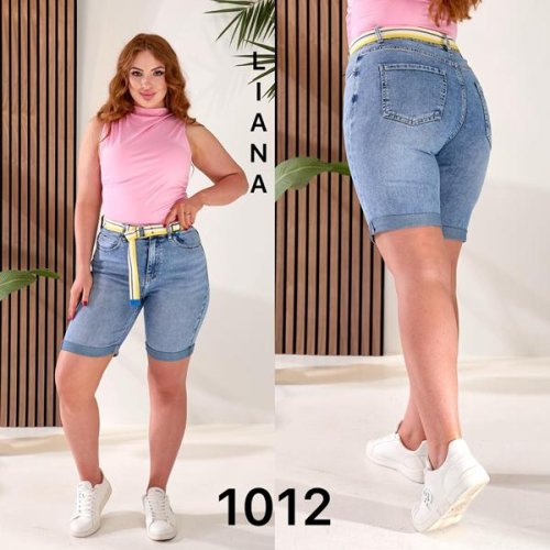 Шорты Liana Denim (28-33) 1012-1 l.blue (лето) Liana Denim 1012-1 l.blue