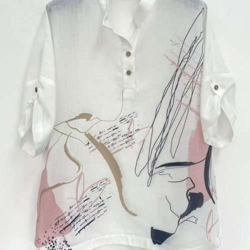 Рубашка LIDA (52-62) 5083 white (лето) LIDA 5083 white