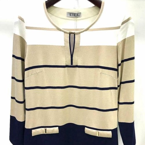 Свитер LIDA (52-62) 1213 beige (деми) LIDA 1213 beige