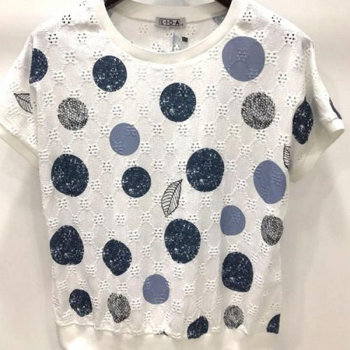 Футболка LIDA (52-62) 2706 white (лето) LIDA 2706 white