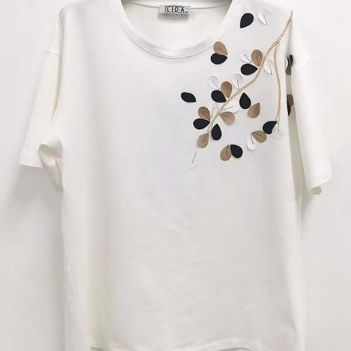 Футболка LIDA (52-62) 3436 white (лето) LIDA 3436 white