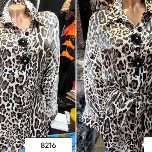 Платье LIDA (52-62) 8216 brown (лето) LIDA 8216 brown