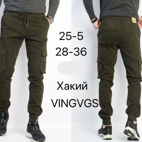 Джоггеры Vingvgs (28-36) 25-5 khaki (деми) Vingvgs 25-5 khaki