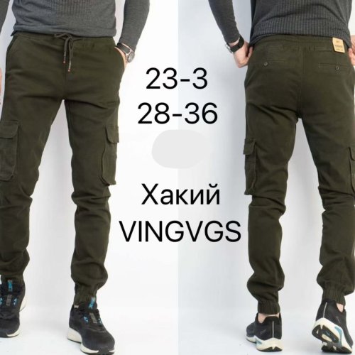 Джоггеры Vingvgs (28-36) 23-3 khaki (деми) Vingvgs 23-3 khaki