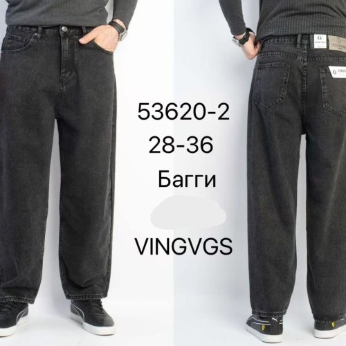 Джинсы Vingvgs (28-36) 53620-2 d.grey (деми) Vingvgs 53620-2 d.grey