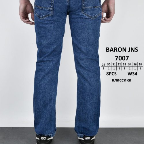 Джинсы God Baron (29-38) 7007 blue (деми) God Baron 7007 blue