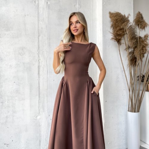 Платье Latoria (42-46) 817 brown (лето) Latoria 817 brown