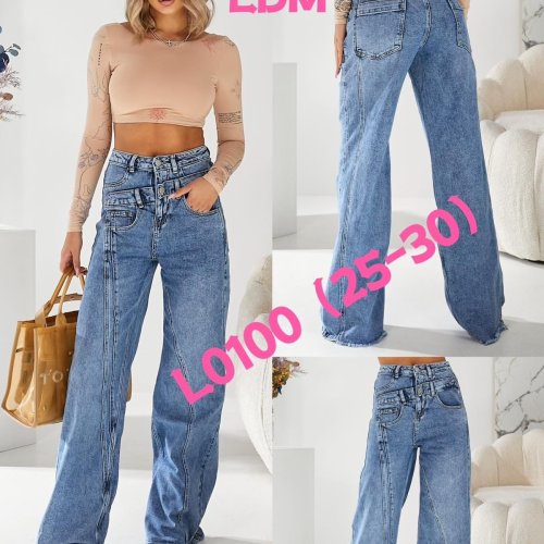 Джинсы Lili (25-30) L0100 blue (деми) Lili L0100 blue