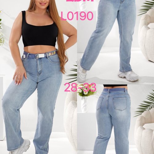 Джинсы Lili (28-33) L0190 l.blue (деми) Lili L0190 l.blue