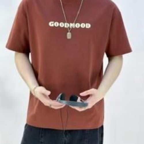 Футболка Dogan (L-4XL) 67003 brown (лето) Dogan 67003 brown
