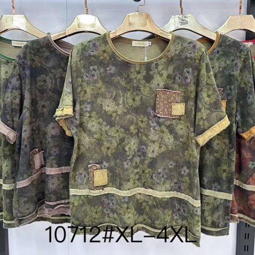 Футболка Even&Efair (XL-4XL) 10712 mix (лето) Even&Efair 10712 mix