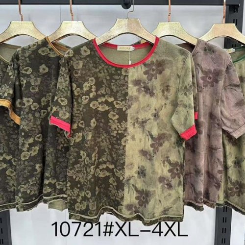 Футболка Even&Efair (XL-4XL) 10721 mix (лето) Even&Efair 10721 mix