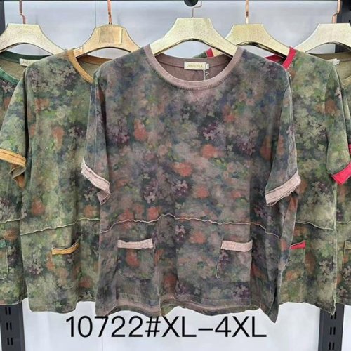 Футболка Even&Efair (XL-4XL) 10722 mix (лето) Even&Efair 10722 mix