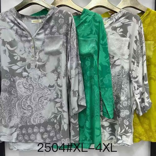 Блузка Even&Efair (XL-4XL) 2504 mix (лето) Even&Efair 2504 mix