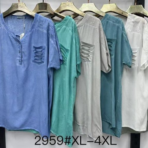 Футболка Even&Efair (XL-4XL) 2959 mix (лето) Even&Efair 2959 mix