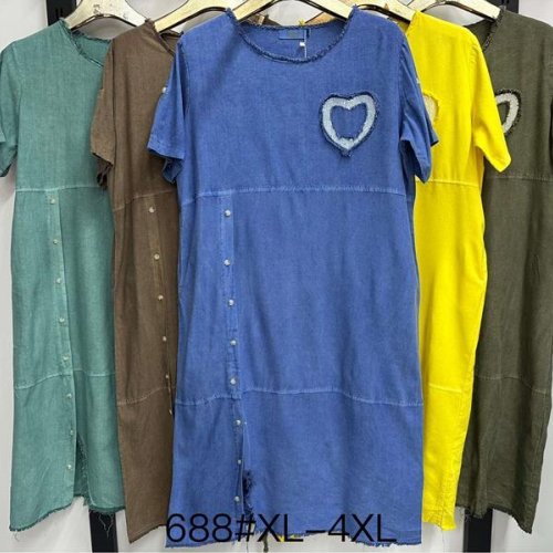 Платье Even&Efair (XL-4XL) 688 mix (лето) Even&Efair 688 mix