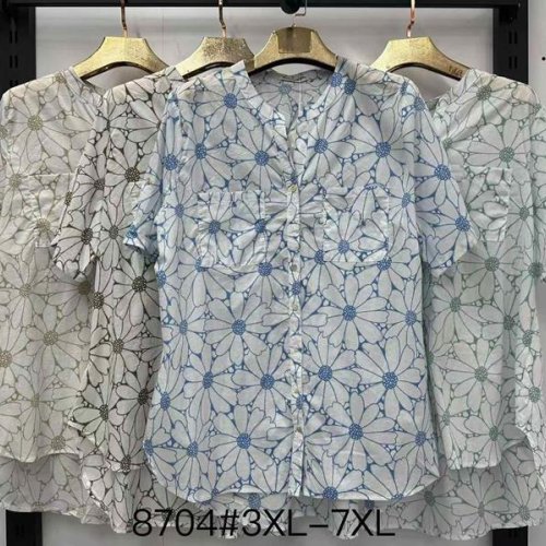 Рубашка Even&Efair (3XL-7XL) 8704 mix (лето) Even&Efair 8704 mix