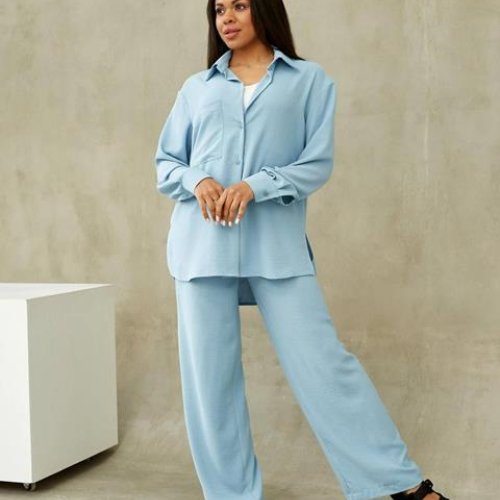 Костюм Sinevir (S-XL) A15-1 l.blue (деми) Sinevir A15-1 l.blue
