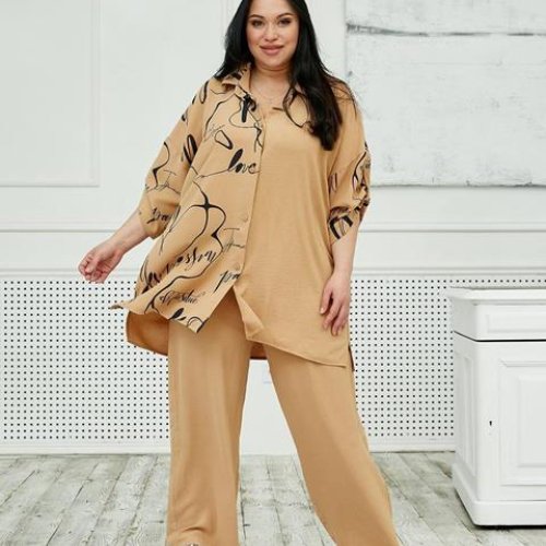 Костюм Sinevir (50-62) A17 beige (лето) Sinevir A17 beige