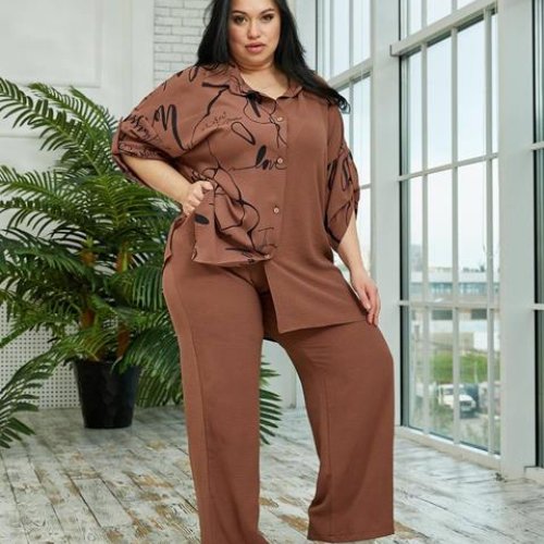 Костюм Sinevir (50-62) A17 brown (лето) Sinevir A17 brown