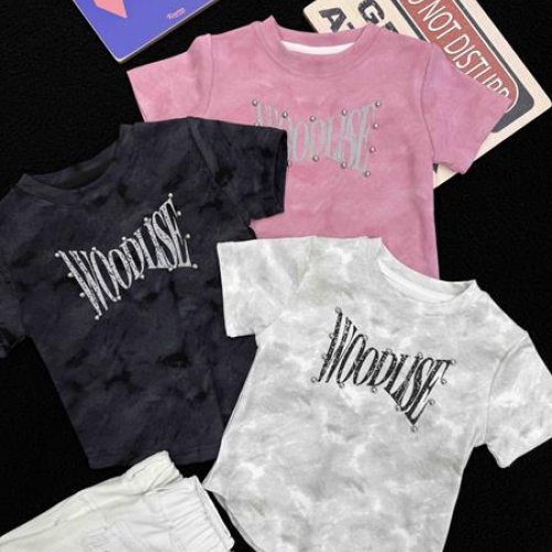 Футболка Yalisi (110-150) 88901 pink (лето) Yalisi 88901 pink